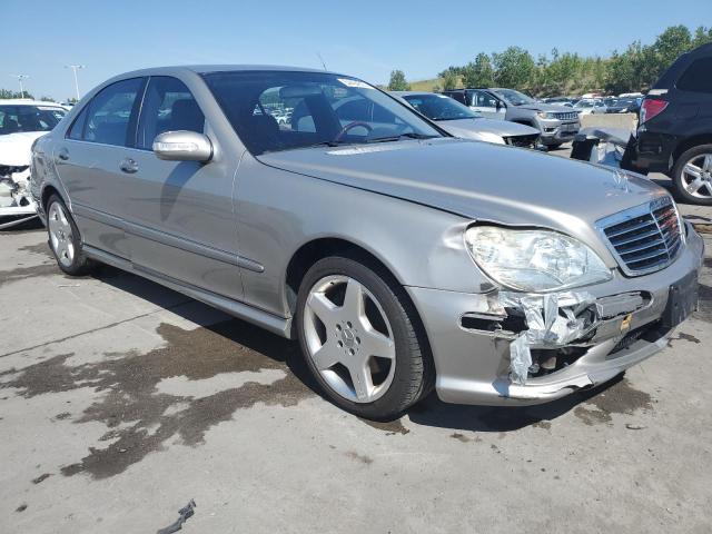 WDBNG84J15A433846 - 2005 MERCEDES-BENZ S 500 4MATIC SILVER photo 4