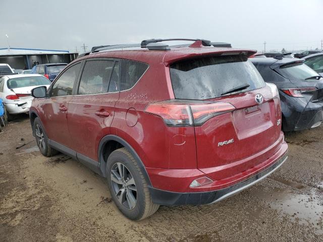 2T3RFREV2JW725773 - 2018 TOYOTA RAV4 ADVENTURE BURGUNDY photo 2