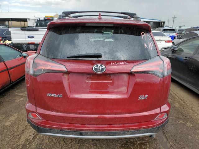 2T3RFREV2JW725773 - 2018 TOYOTA RAV4 ADVENTURE BURGUNDY photo 6