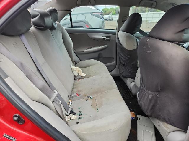 2T1BU4EE5AC410230 - 2010 TOYOTA COROLLA BASE წითელი ფოტო 10