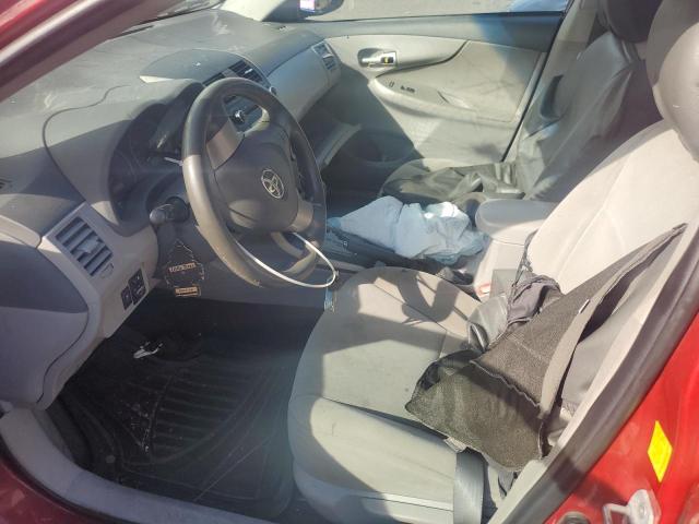 2T1BU4EE5AC410230 - 2010 TOYOTA COROLLA BASE წითელი ფოტო 7