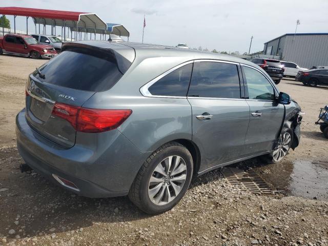 5FRYD4H4XFB012414 - 2015 ACURA MDX TECHNOLOGY GRAY photo 3