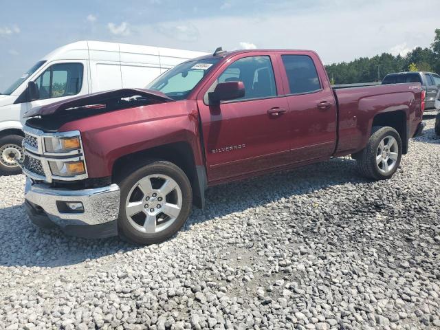 1GCVKREC9FZ261445 - 2015 CHEVROLET SILVERADO K1500 LT MAROON photo 1