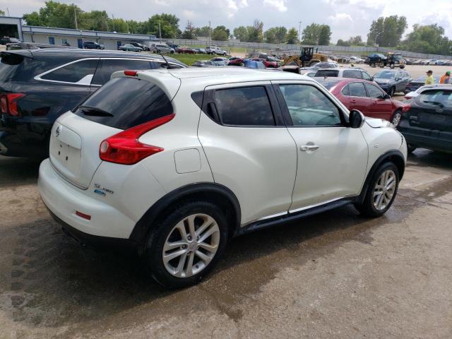 JN8AF5MV5CT126366 - 2012 NISSAN JUKE S WHITE photo 3