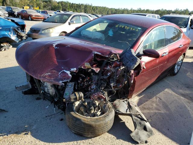 1C3CCCAB5FN687384 - 2015 CHRYSLER 200 LIMITED RED photo 2