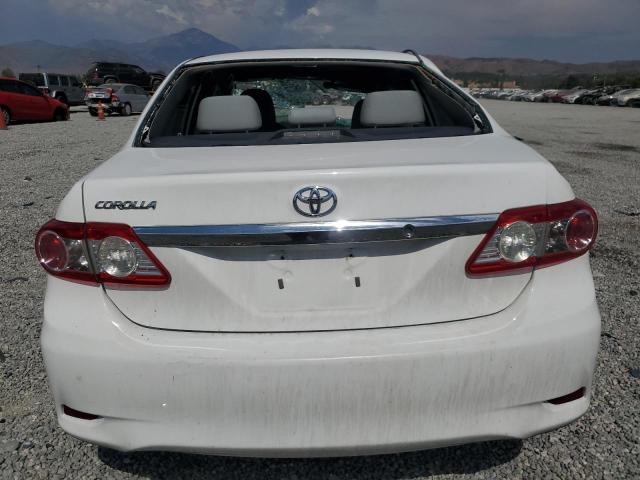 5YFBU4EE2DP217487 - 2013 TOYOTA COROLLA BASE WHITE photo 6