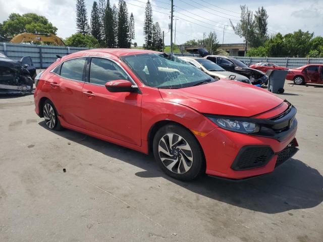 SHHFK7H29JU207782 - 2018 HONDA CIVIC LX წითელი ფოტო 4