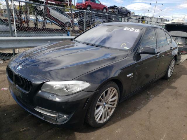 WBAFU9C59BC784073 - 2011 BMW 550 XI BLACK photo 2