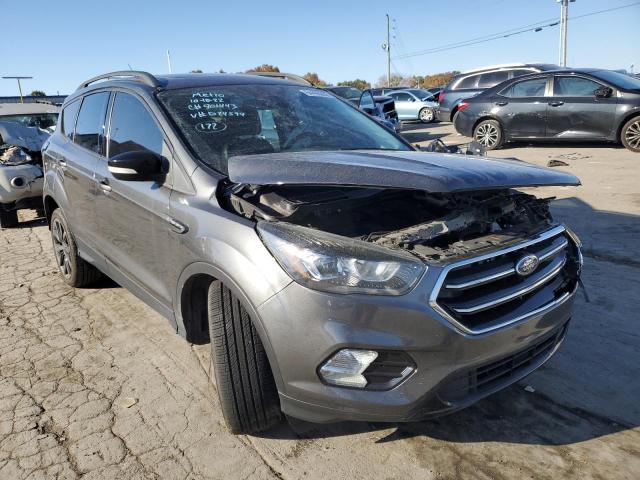 1FMCU0J98HUD24599 - 2017 FORD ESCAPE TITANIUM GRAY photo 1