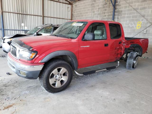5TEGM92N23Z162250 - 2003 TOYOTA TACOMA DOUBLE CAB PRERUNNER RED photo 1