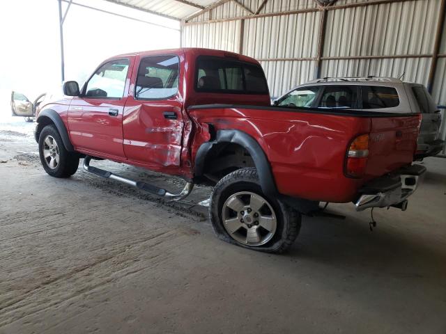 5TEGM92N23Z162250 - 2003 TOYOTA TACOMA DOUBLE CAB PRERUNNER RED photo 2