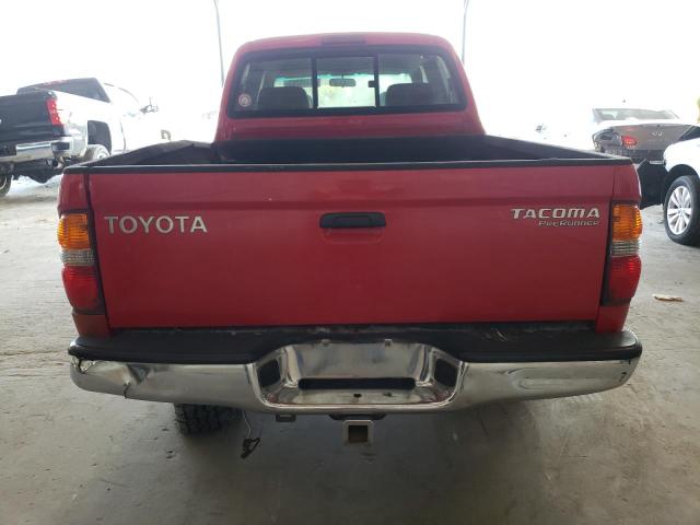 5TEGM92N23Z162250 - 2003 TOYOTA TACOMA DOUBLE CAB PRERUNNER RED photo 6