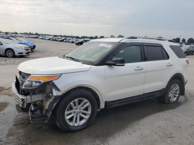 1FM5K8D89FGC38424 - 2015 FORD EXPLORER XLT WHITE photo 1