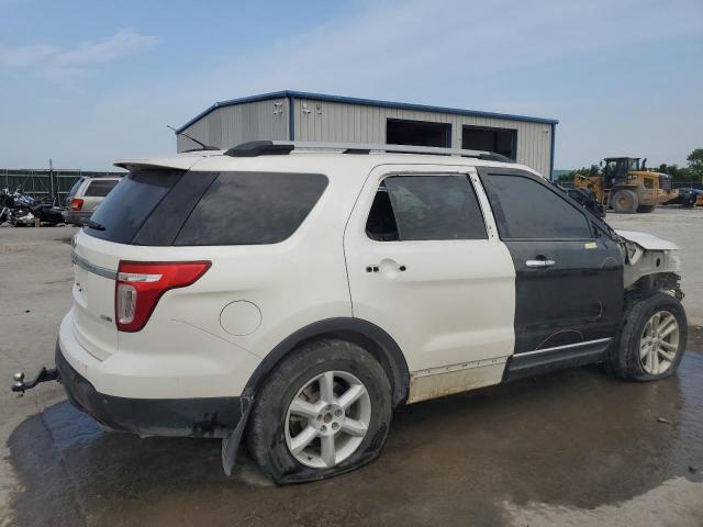 1FM5K8D89FGC38424 - 2015 FORD EXPLORER XLT WHITE photo 3