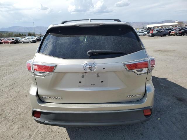 5TDJKRFH9GS323955 - 2016 TOYOTA HIGHLANDER XLE Gümüş foto 6