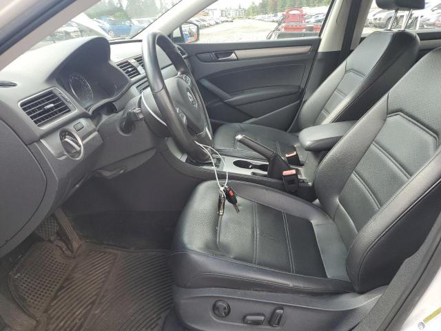 1VWBT7A33EC081113 - 2014 VOLKSWAGEN PASSAT SE WHITE photo 7