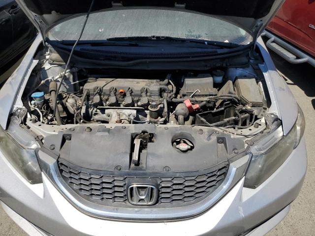 19XFB2F59FE259041 - 2015 HONDA CIVIC LX SILVER photo 11