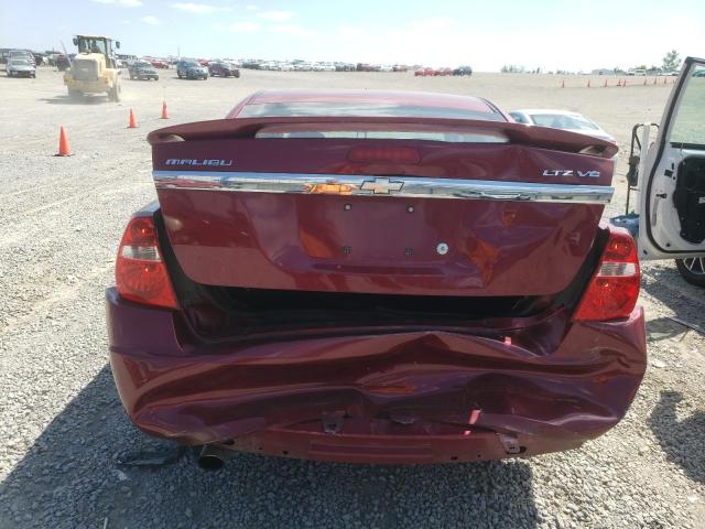 1G1ZU57N97F191699 - 2007 CHEVROLET MALIBU LTZ ბურგუნდია ფოტო 6
