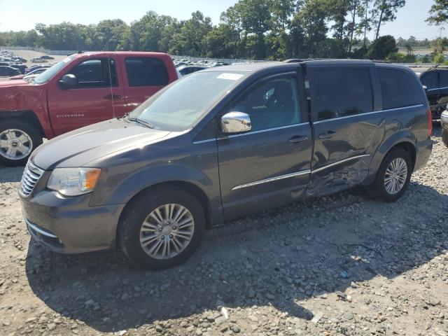 2C4RC1CG5FR657629 - 2015 CHRYSLER TOWN & COU TOURING L GRAY photo 1