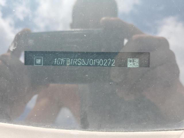 1G1FB1RS3J0190272 - 2018 CHEVROLET CAMARO LT 白色 照片 12