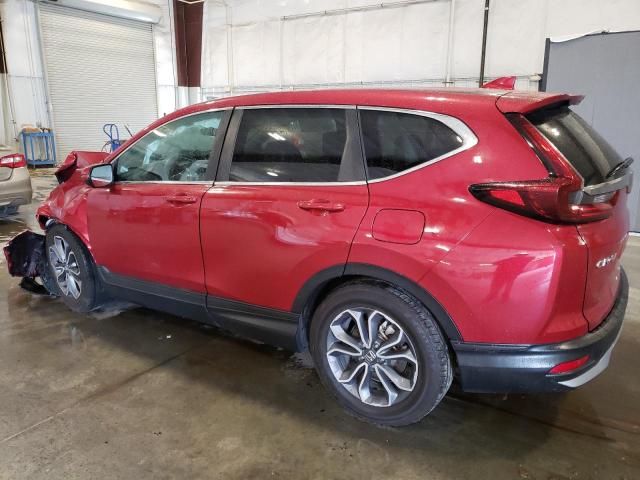 5J6RW2H87ML023673 - 2021 HONDA CR-V EXL RED photo 2