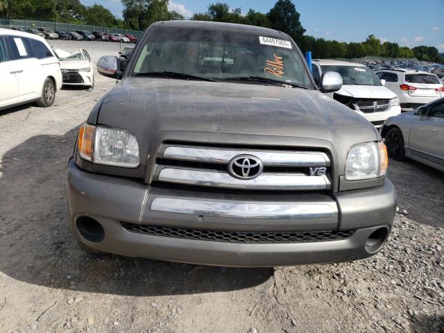 5TBRT34184S444905 - 2004 TOYOTA TUNDRA ACCESS CAB SR5 GRAY photo 5