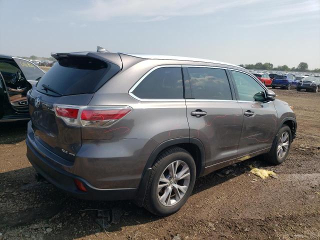5TDJKRFH6FS107012 - 2015 TOYOTA HIGHLANDER XLE Boz foto 3