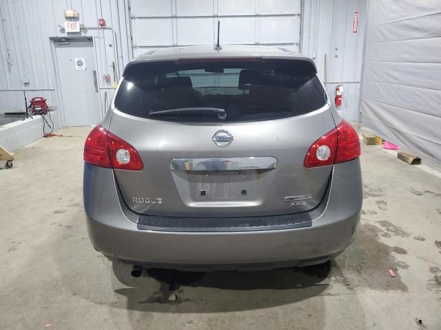JN8AS5MV6DW138599 - 2013 NISSAN ROGUE S GRAY photo 6