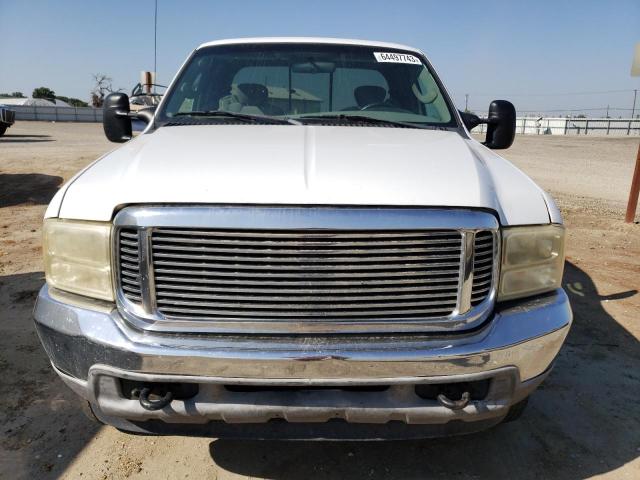 1FTWX31P16EA75854 - 2006 FORD F350 SRW SUPER DUTY WHITE photo 5