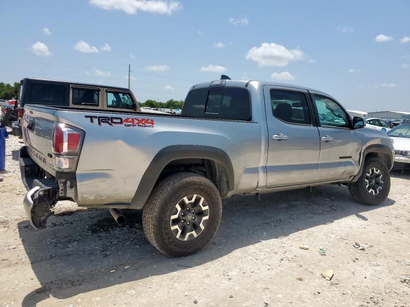 3TMDZ5BN7NM130309 - 2022 TOYOTA TACOMA DOUBLE CAB SILVER photo 3