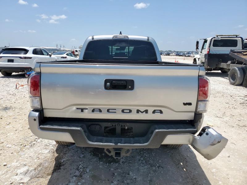 3TMDZ5BN7NM130309 - 2022 TOYOTA TACOMA DOUBLE CAB SILVER photo 6