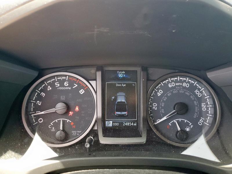 3TMDZ5BN7NM130309 - 2022 TOYOTA TACOMA DOUBLE CAB SILVER photo 9