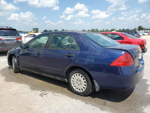 1HGCM561X7A160066 - 2007 HONDA ACCORD VALUE BLUE photo 2