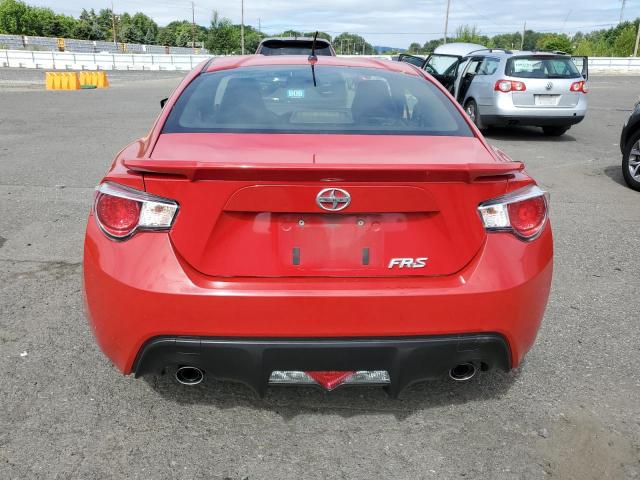 JF1ZNAA18D2727960 - 2013 TOYOTA SCION FR-S RED photo 6