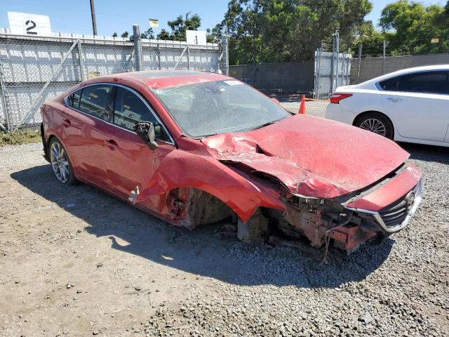 JM1GJ1W64E1145685 - 2014 MAZDA 6 GRAND TOURING RED photo 4