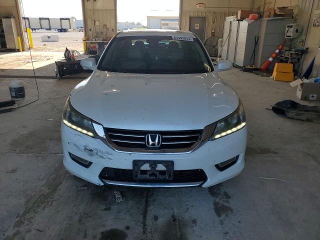 1HGCR3F81DA021457 - 2013 HONDA ACCORD EXL WHITE photo 5