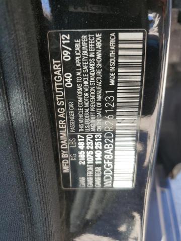 WDDGF8AB2DR261231 - 2013 MERCEDES-BENZ C 300 4MATIC BLACK photo 13