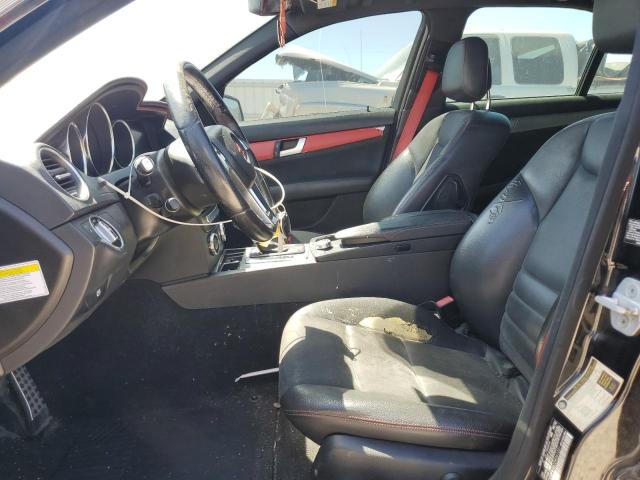 WDDGF8AB2DR261231 - 2013 MERCEDES-BENZ C 300 4MATIC BLACK photo 7