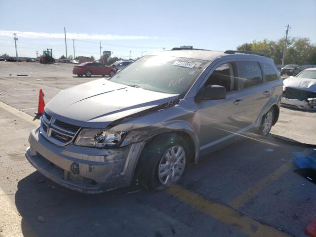 3C4PDCAB6LT199681 - 2020 DODGE JOURNEY SE SILVER photo 2