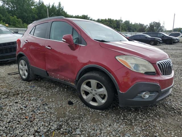 KL4CJASB7FB096442 - 2015 BUICK ENCORE RED photo 4