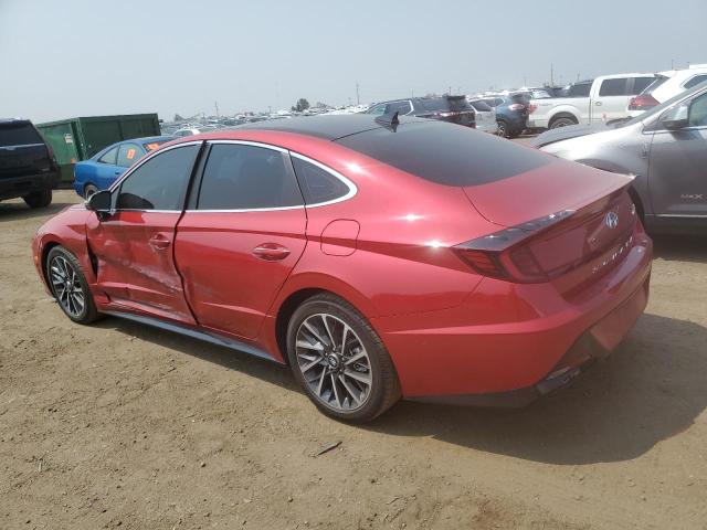 5NPEH4J2XLH023167 - 2020 HYUNDAI SONATA LIMITED RED photo 2