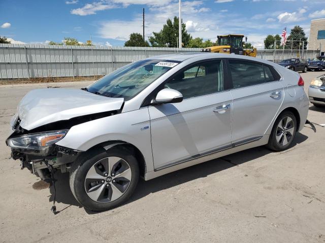 KMHC05LH0KU040579 - 2019 HYUNDAI IONIQ LIMITED SILVER photo 1