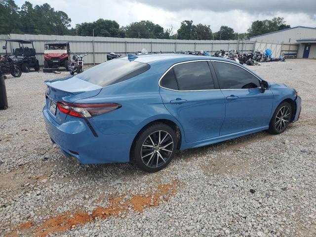 4T1S11AK8PU140274 - 2023 TOYOTA CAMRY SE NIGHT SHADE BLUE photo 3
