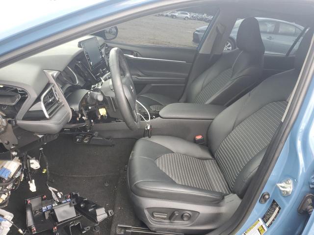 4T1S11AK8PU140274 - 2023 TOYOTA CAMRY SE NIGHT SHADE BLUE photo 7