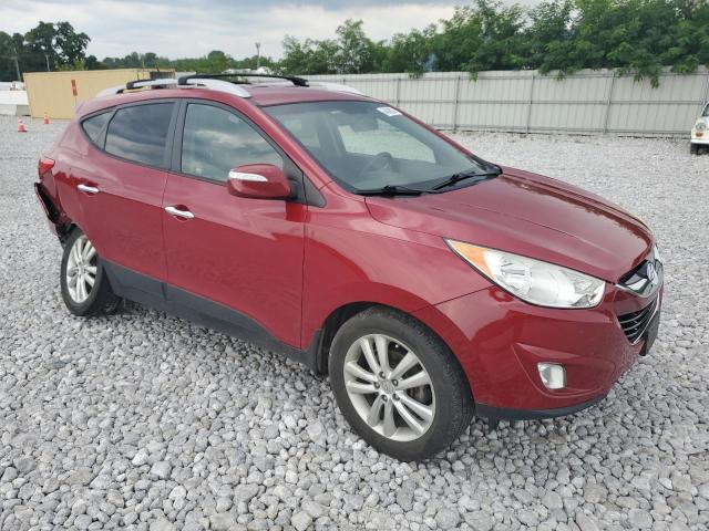 KM8JUCAC1CU319239 - 2012 HYUNDAI TUCSON GLS RED photo 4