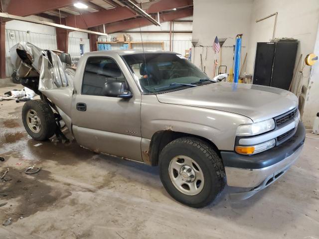 1GCEC14W61Z333124 - 2001 CHEVROLET SILVERADO C1500 CREAM photo 4