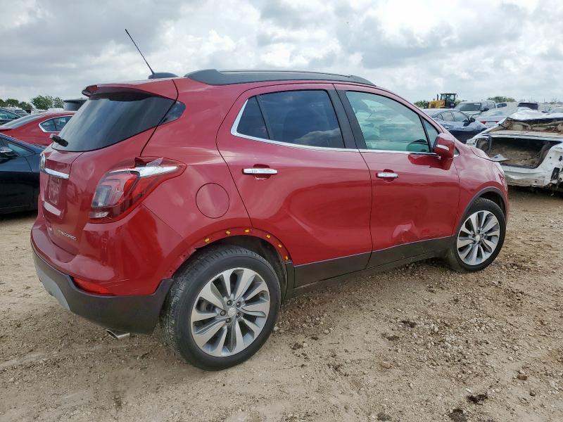 KL4CJASB9JB675621 - 2018 BUICK ENCORE PREFERRED წითელი ფოტო 3