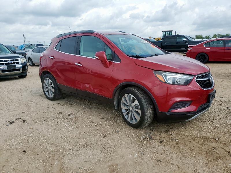 KL4CJASB9JB675621 - 2018 BUICK ENCORE PREFERRED წითელი ფოტო 4
