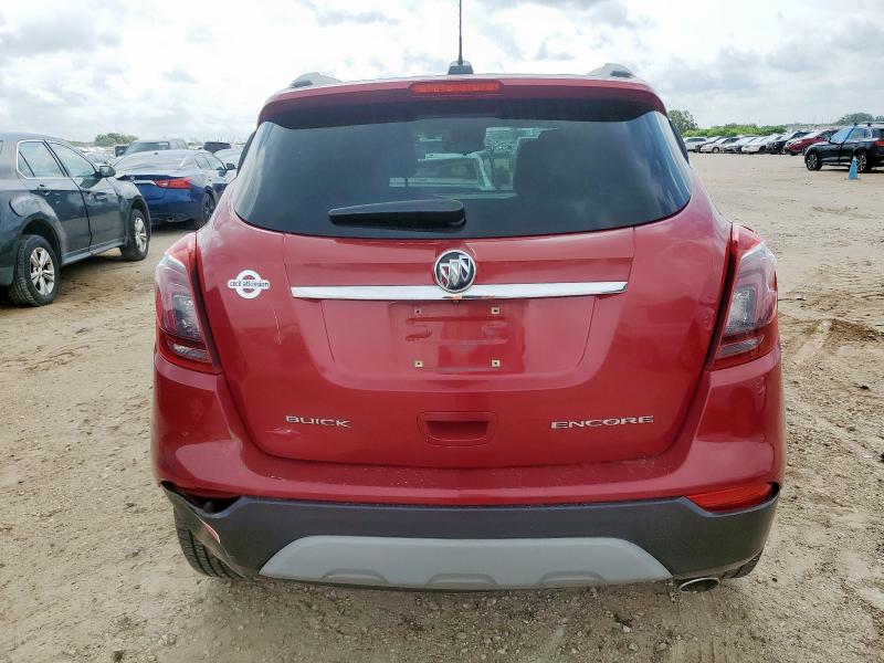 KL4CJASB9JB675621 - 2018 BUICK ENCORE PREFERRED წითელი ფოტო 6