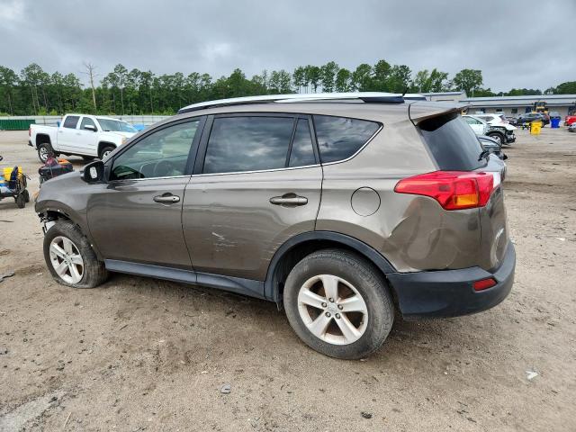 JTMWFREV0D5005080 - 2013 TOYOTA RAV4 XLE GRAY photo 2